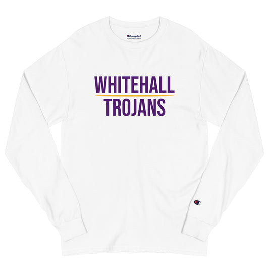 Adult Whitehall School Champion Long Sleeve Shirt