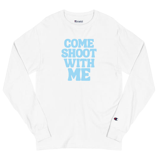 Adult Kinna's Crew Champion Long Sleeve Shirt