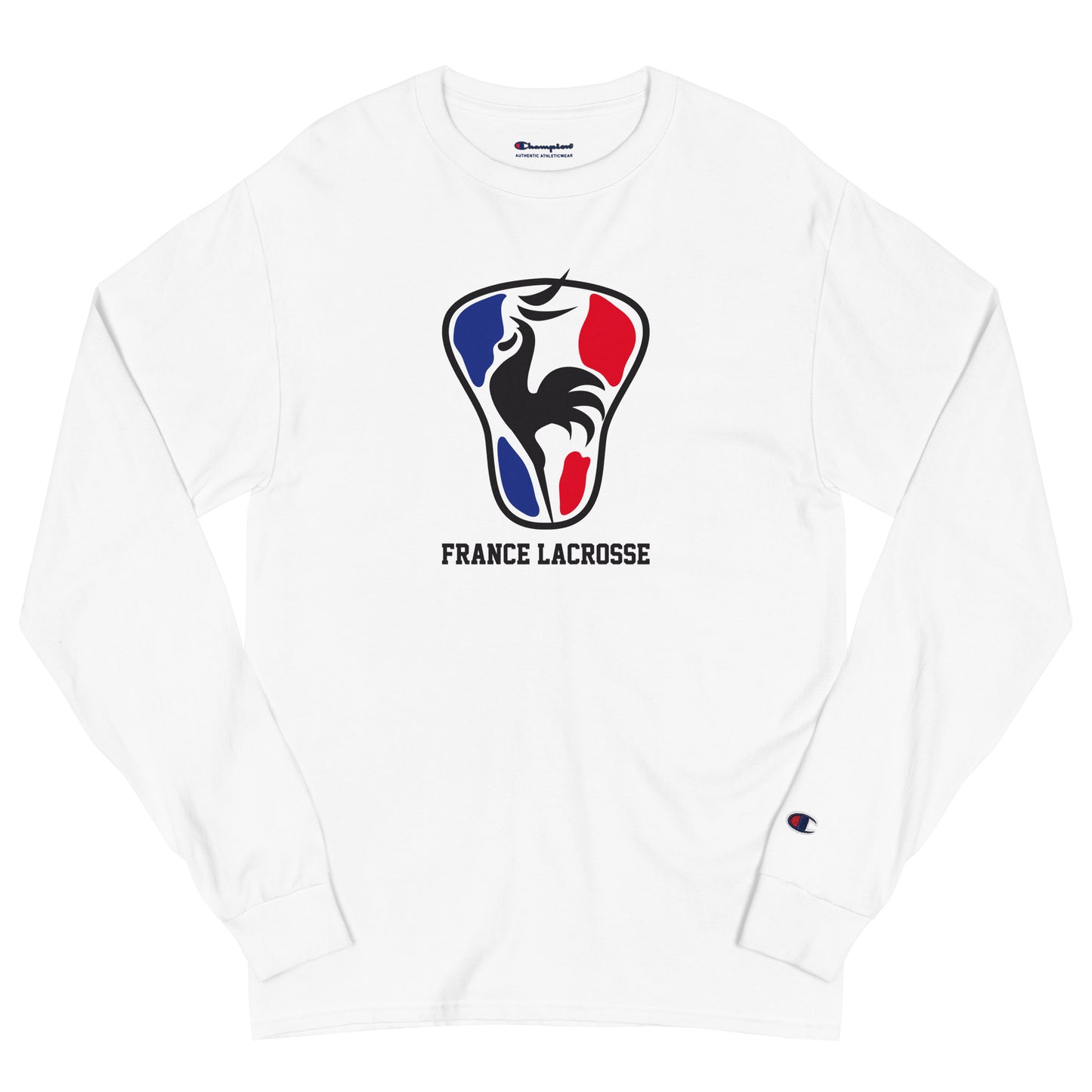 Adult France Lacrosse Champion Long Sleeve Shirt