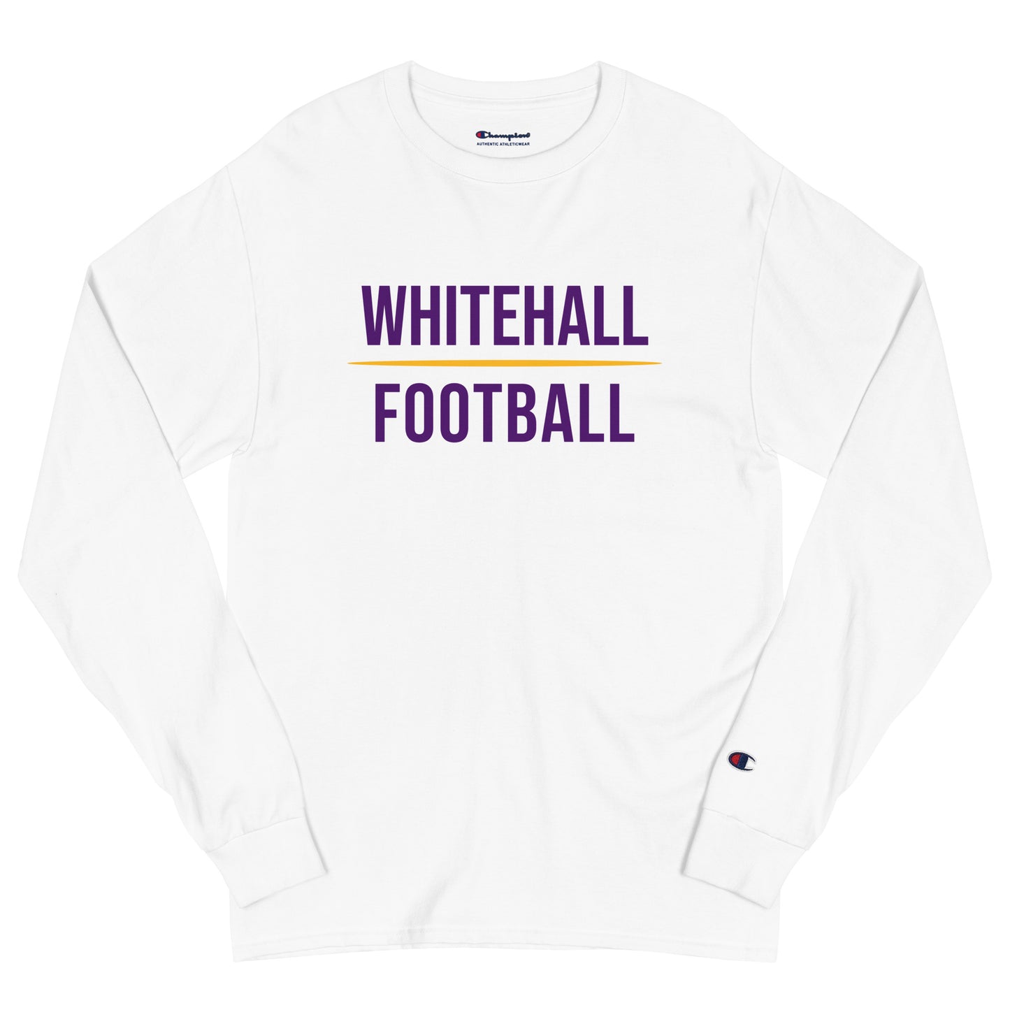 Adult Whitehall Football Champion Long Sleeve Shirt