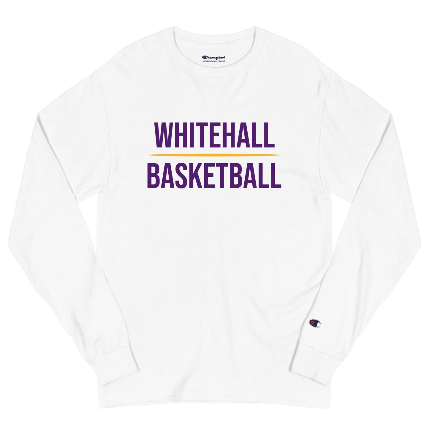 Adult Whitehall Basketball Champion Long Sleeve Shirt