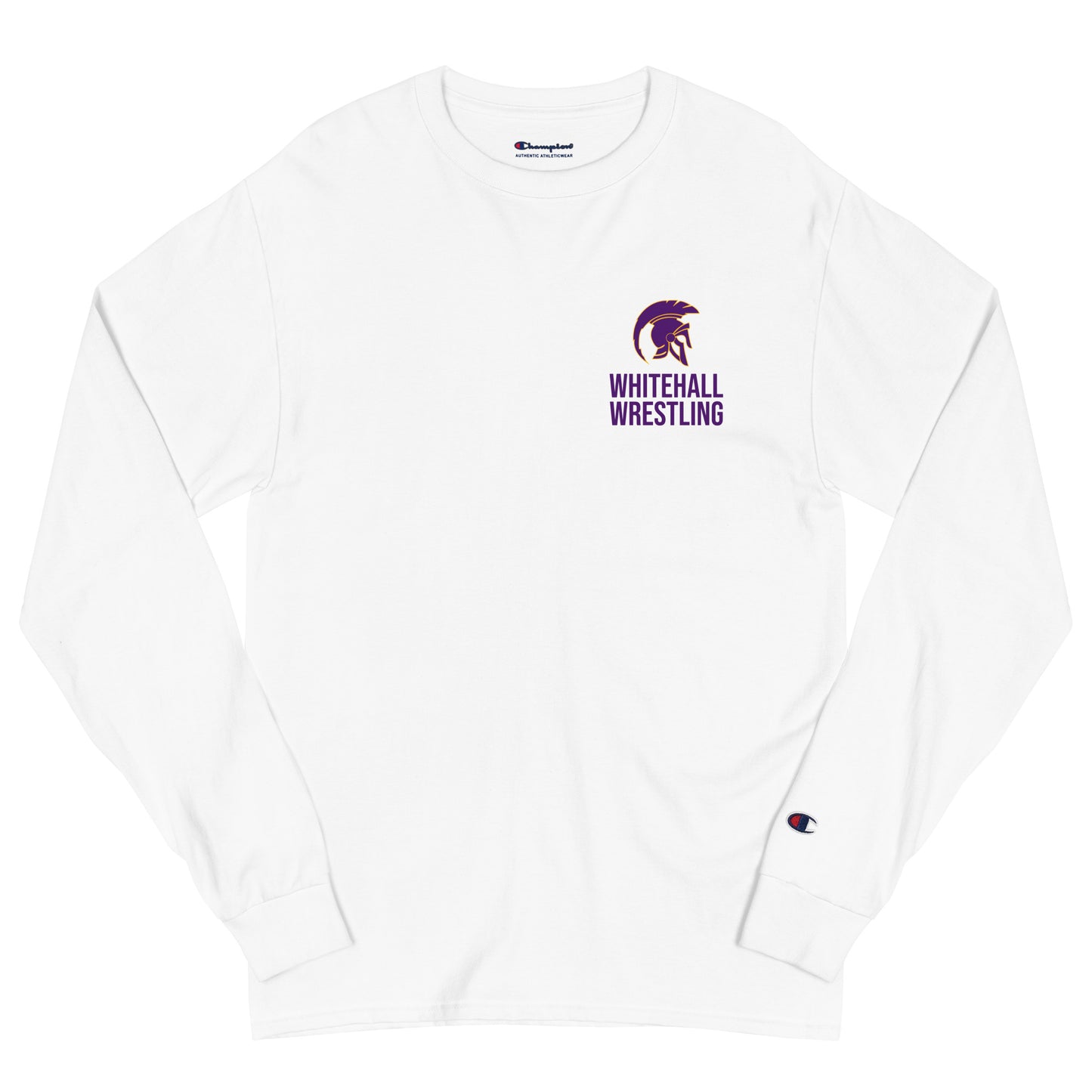 Adult Whitehall Wrestling Champion Long Sleeve Shirt