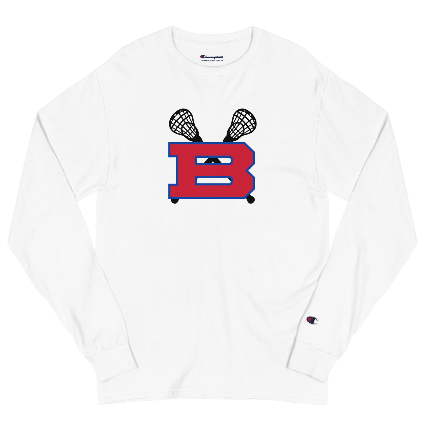 Adult Bartlett HS Lacrosse Champion Long Sleeve Shirt