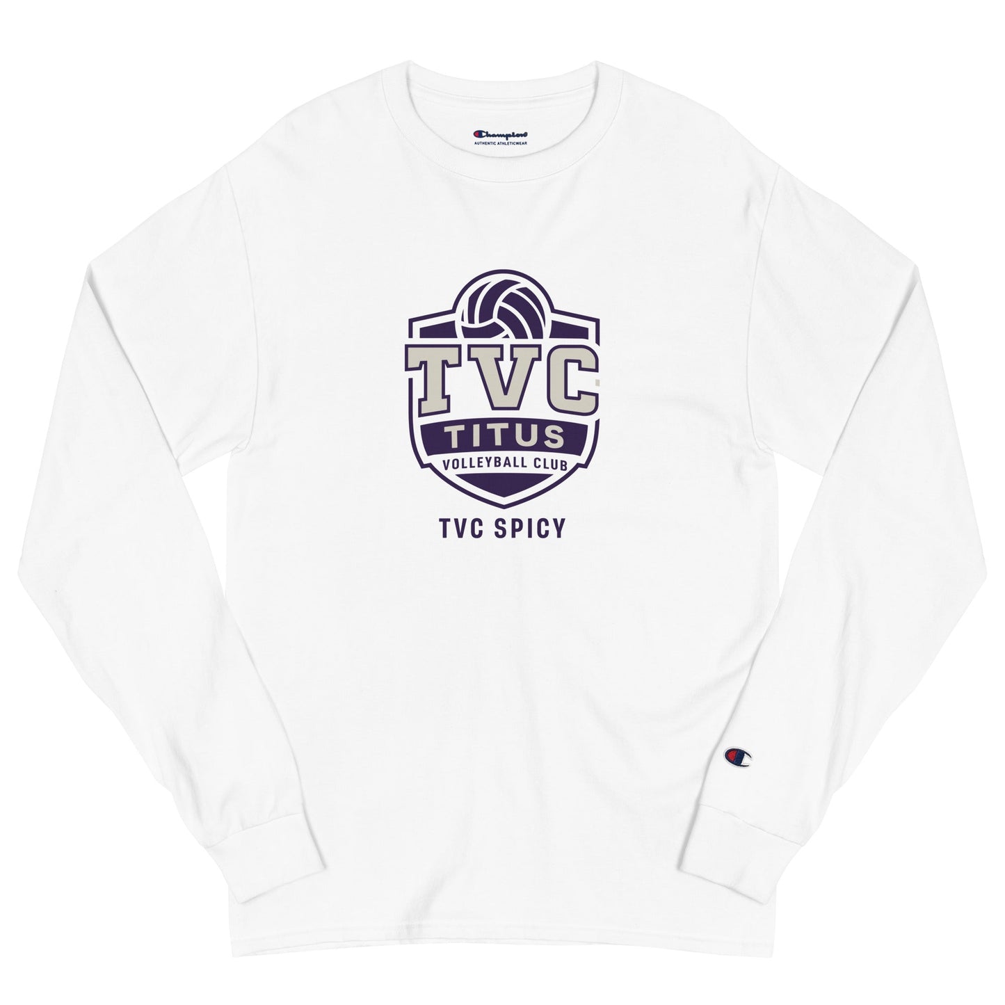 Adult TVC Spicy Champion Long Sleeve Shirt