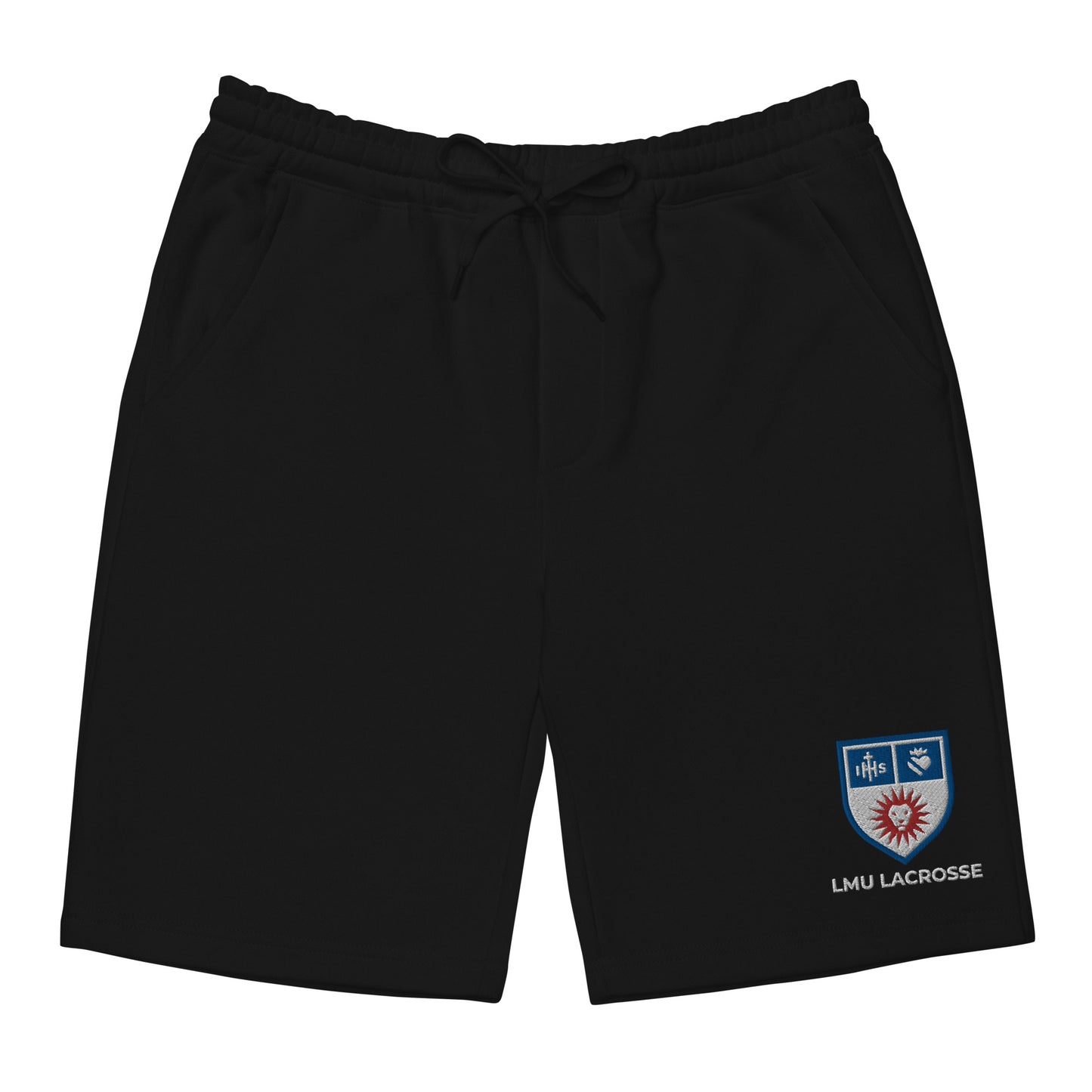 Adult LMU Lacrosse Fleece Shorts