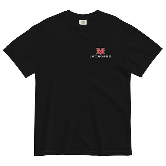 Adult MV Lacrosse Comfort Colors Tee (Front & Back)