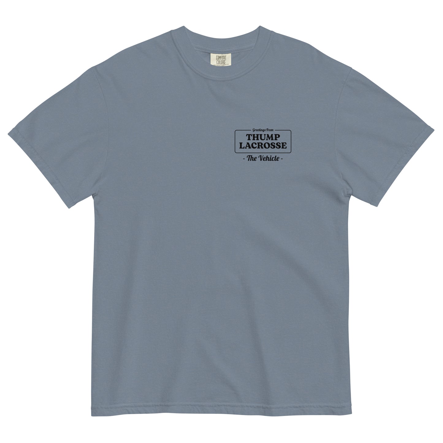 Adult Thump Lacrosse Comfort Colors Tee | The Vehicle