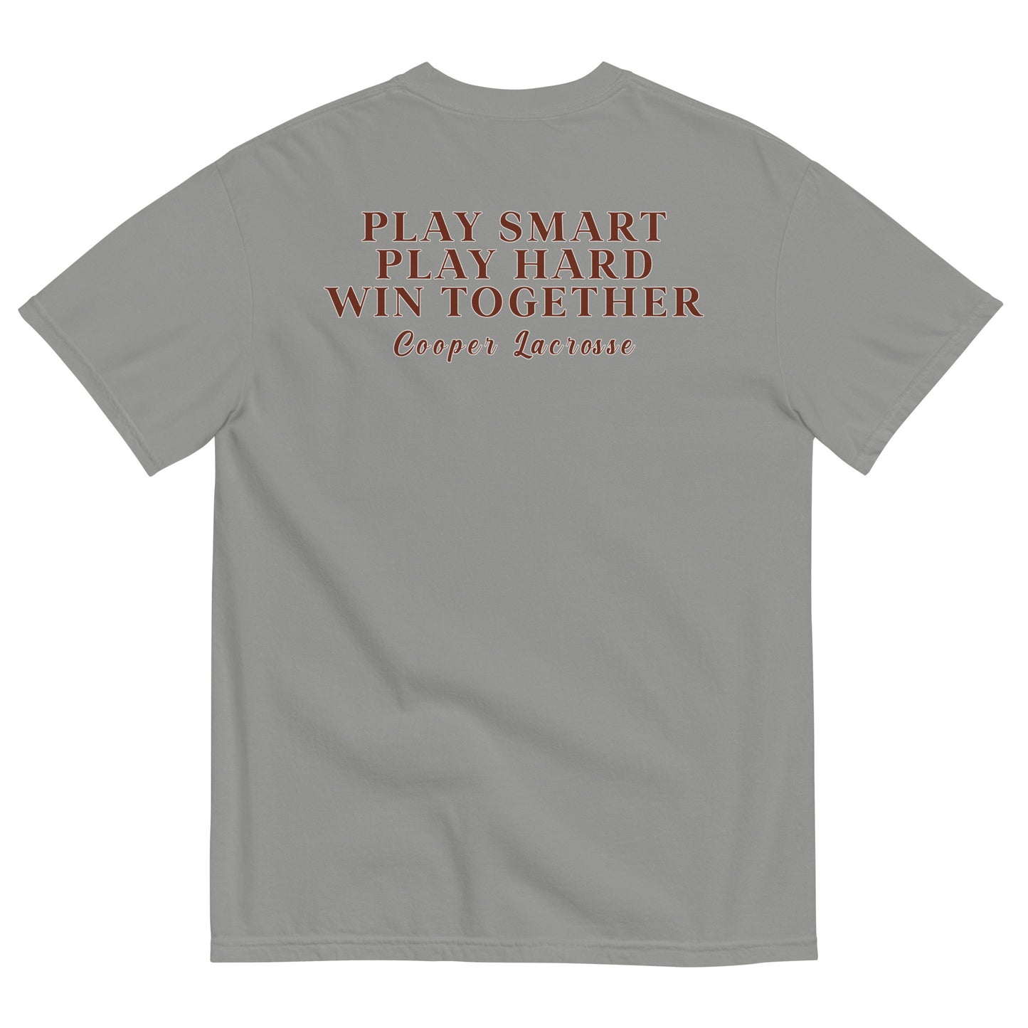 Adult Cooper Lacrosse Comfort Colors Tee | Slogan