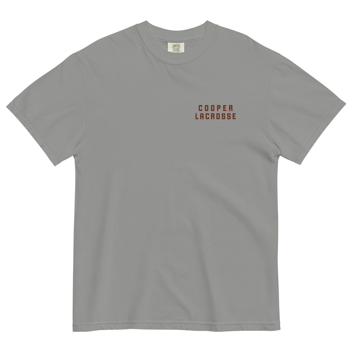 Adult Cooper Lacrosse Comfort Colors Tee | Slogan
