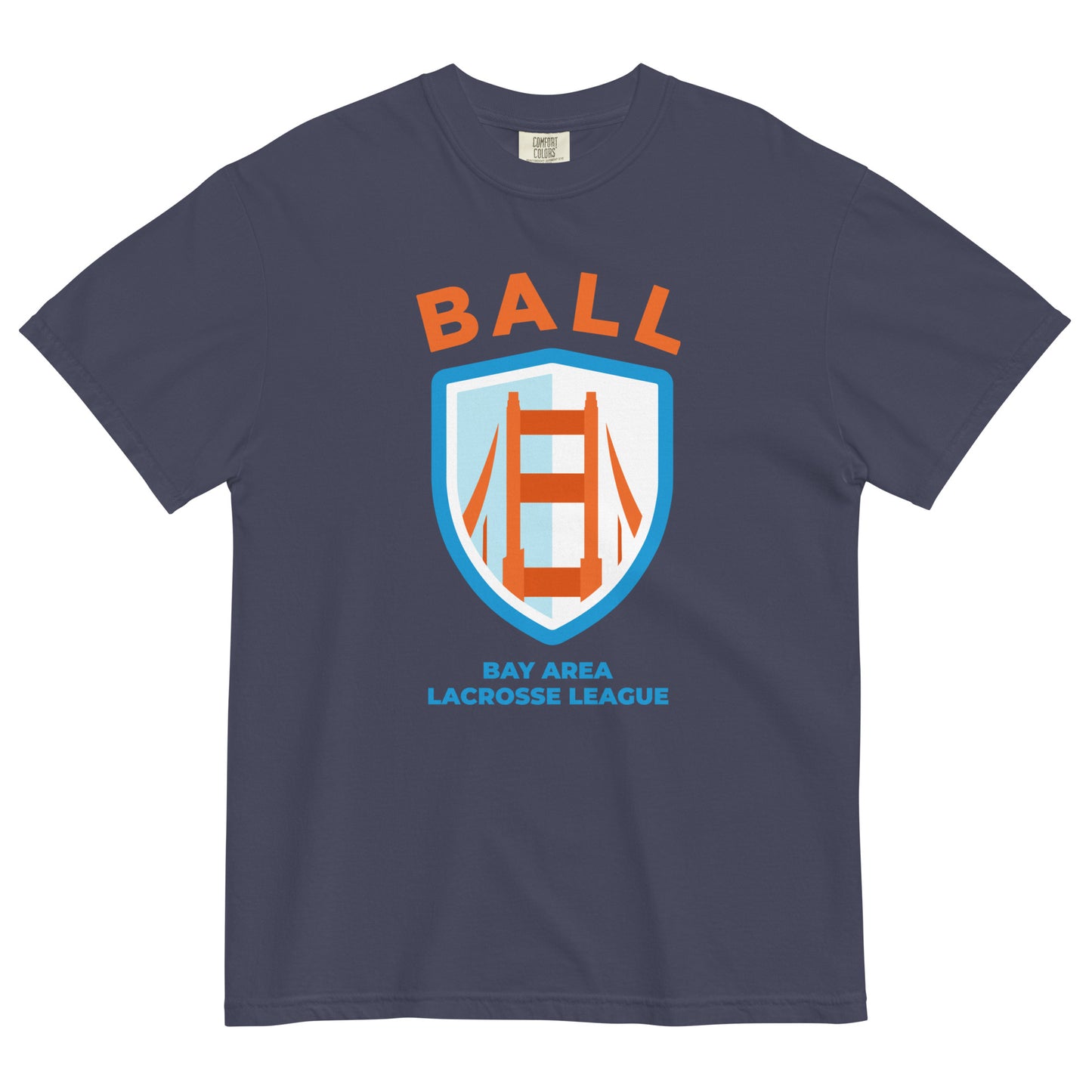 Adult BALL x Uganda Lacrosse Comfort Colors T-shirt