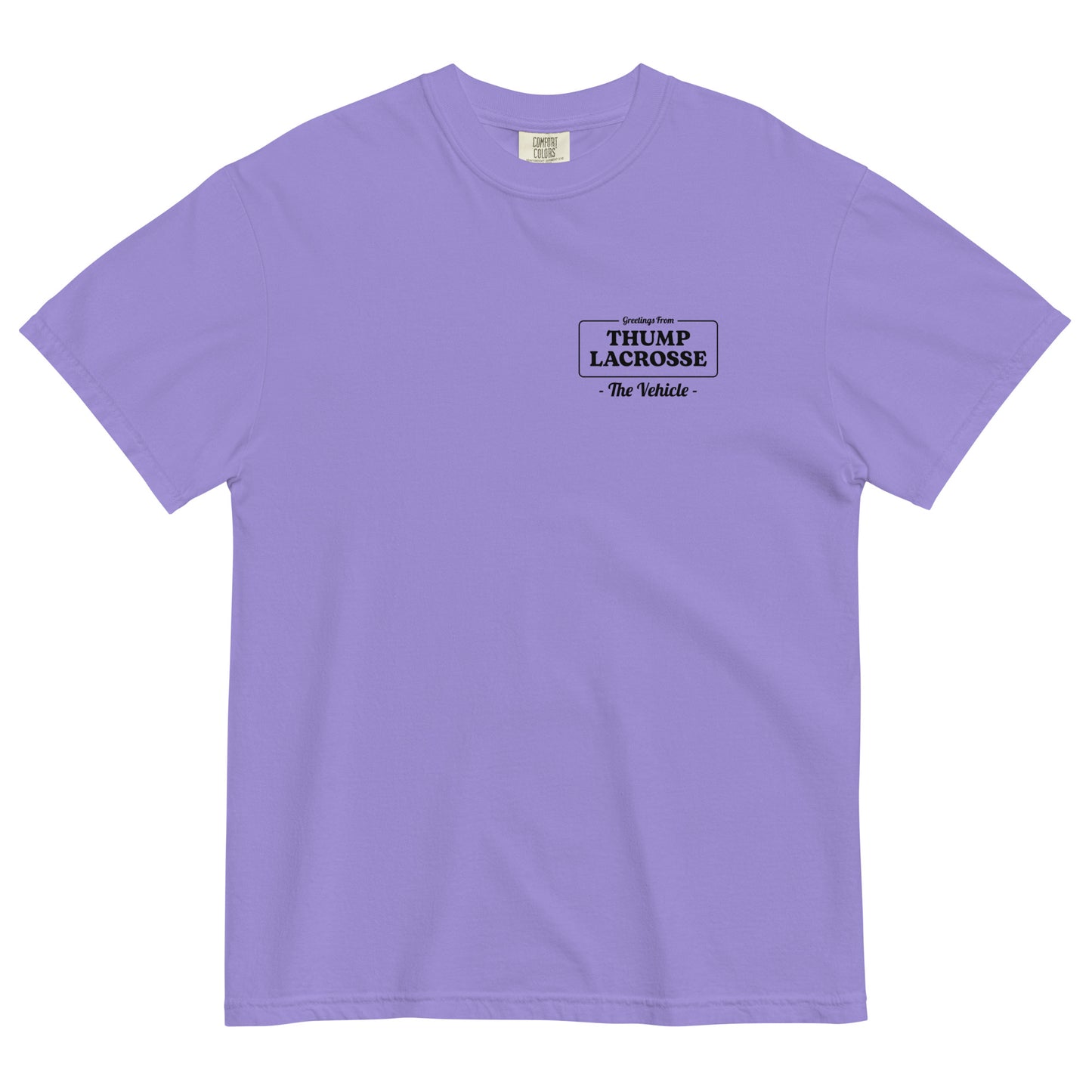 Adult Thump Lacrosse Comfort Colors Tee | The Vehicle