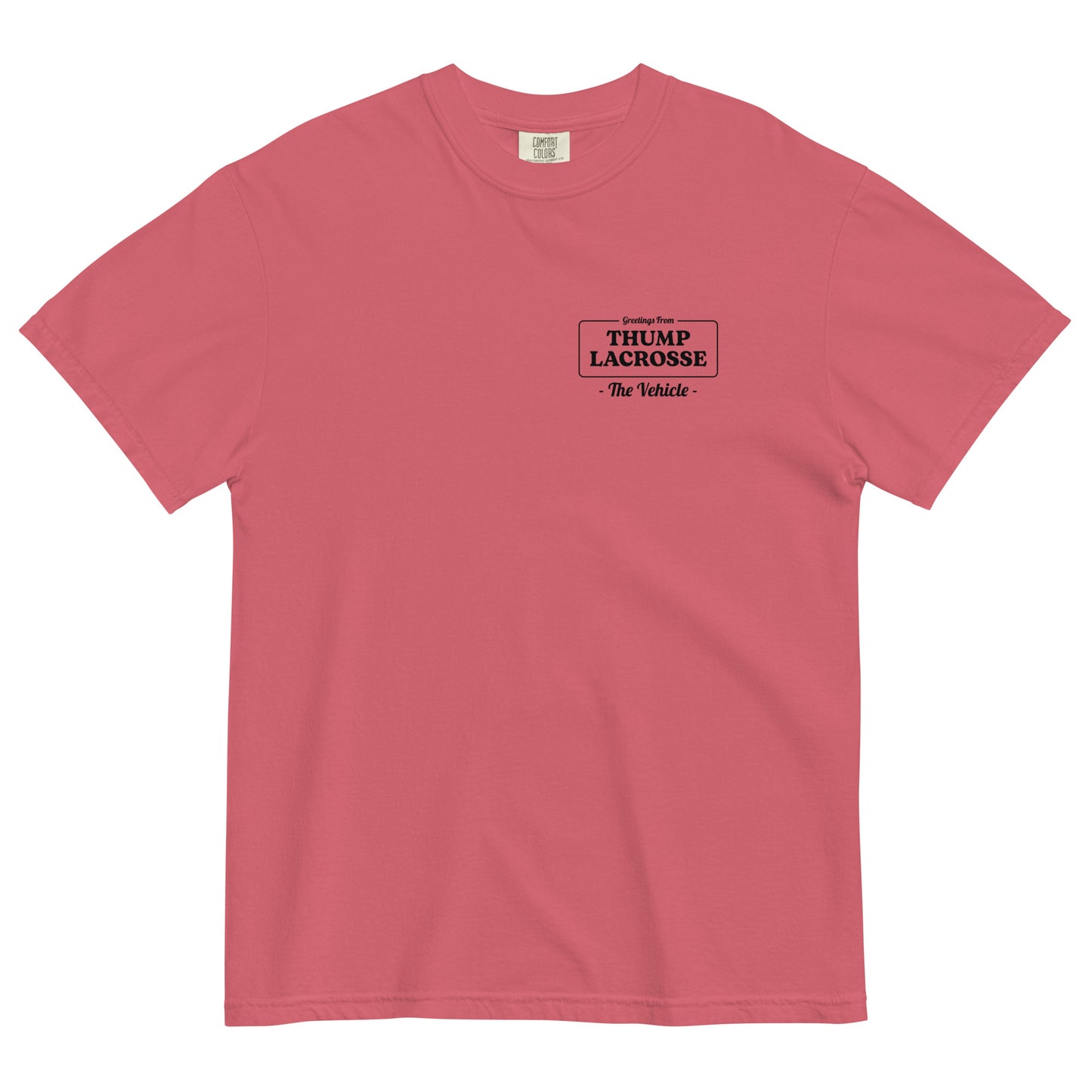 Adult Thump Lacrosse Comfort Colors Tee | The Vehicle