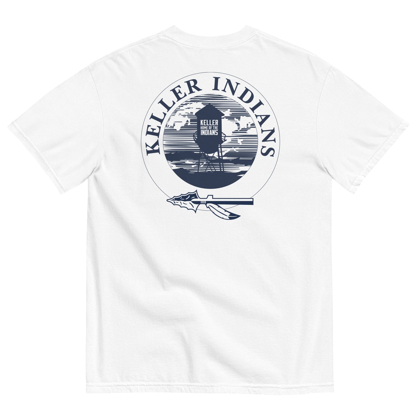 Adult Keller Football Comfort Colors Tee | Water Tower