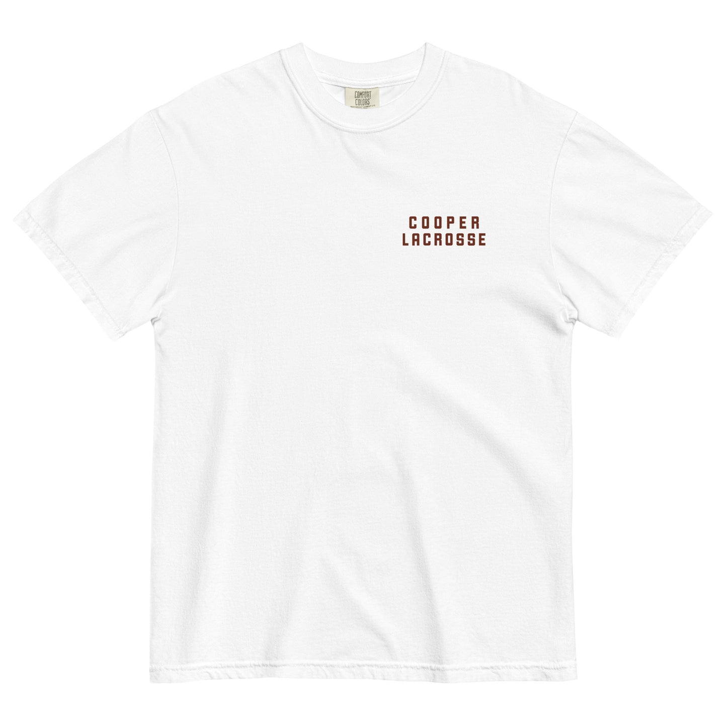 Adult Cooper Lacrosse Comfort Colors Tee | Slogan