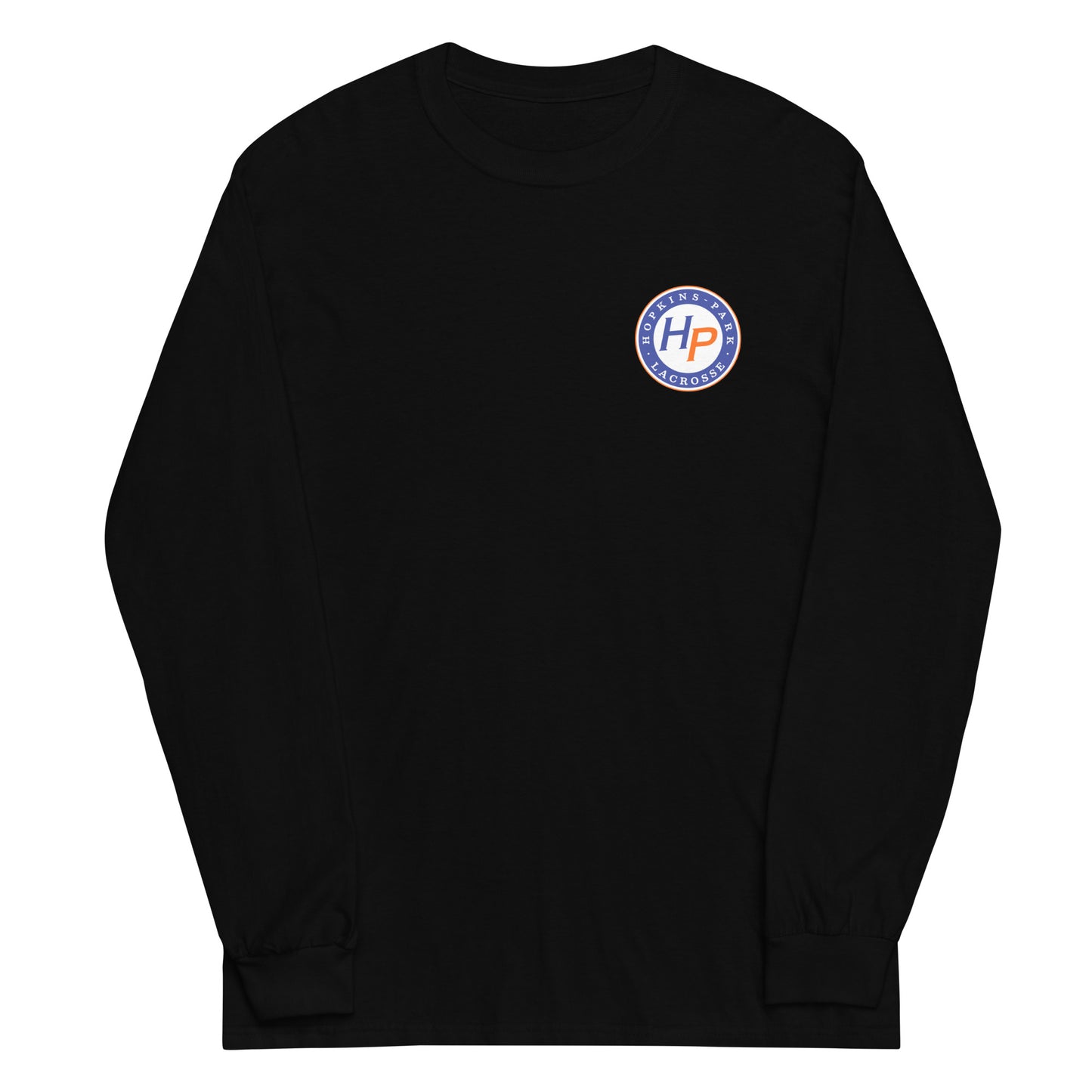 Adult Hopkins Lacrosse Gildan Long Sleeve Shirt