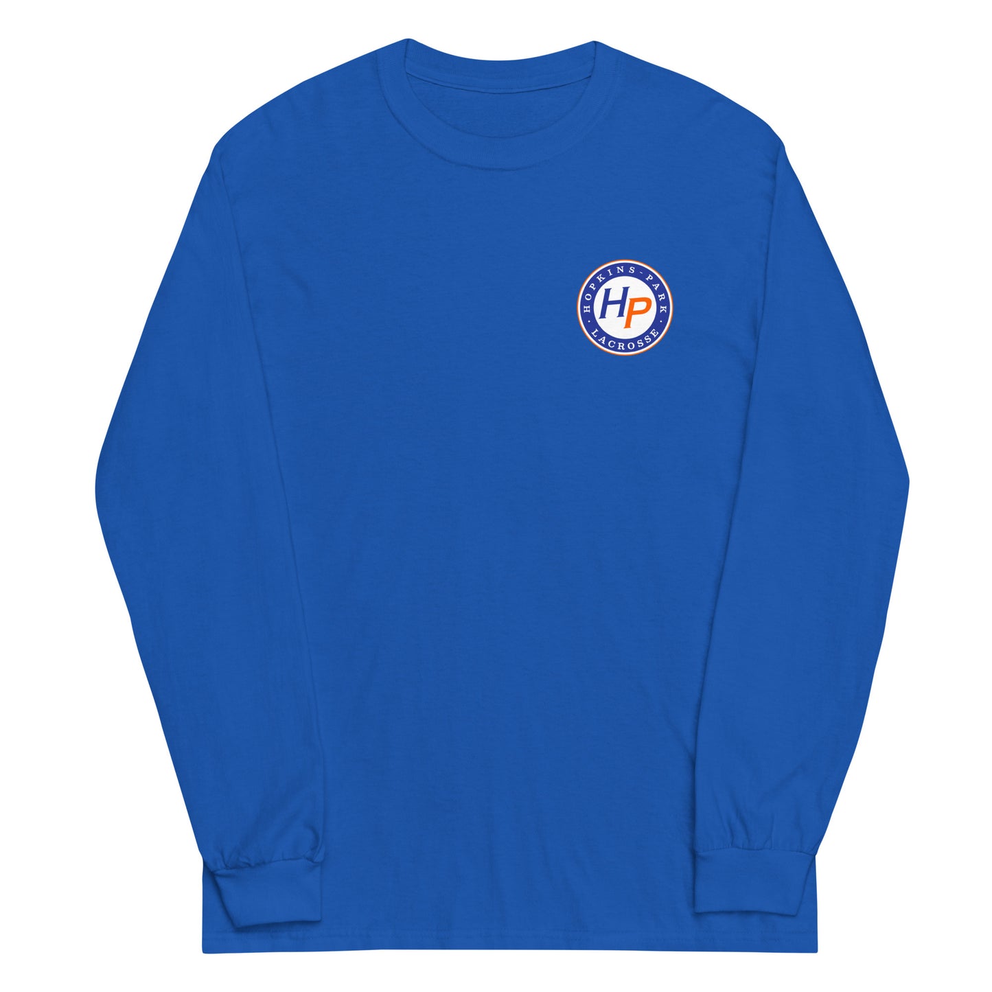 Adult Hopkins Lacrosse Gildan Long Sleeve Shirt