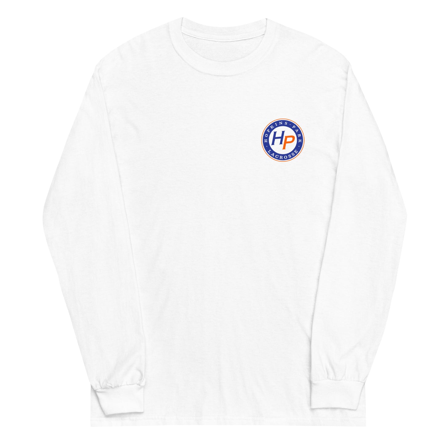 Adult Hopkins Lacrosse Gildan Long Sleeve Shirt