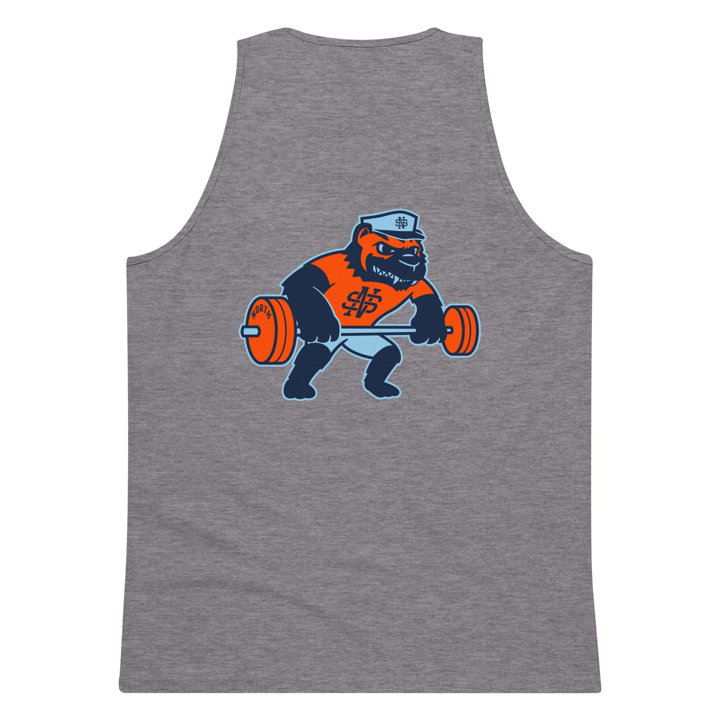 Adult North Stafford Lacrosse Cotton Heritage Tank