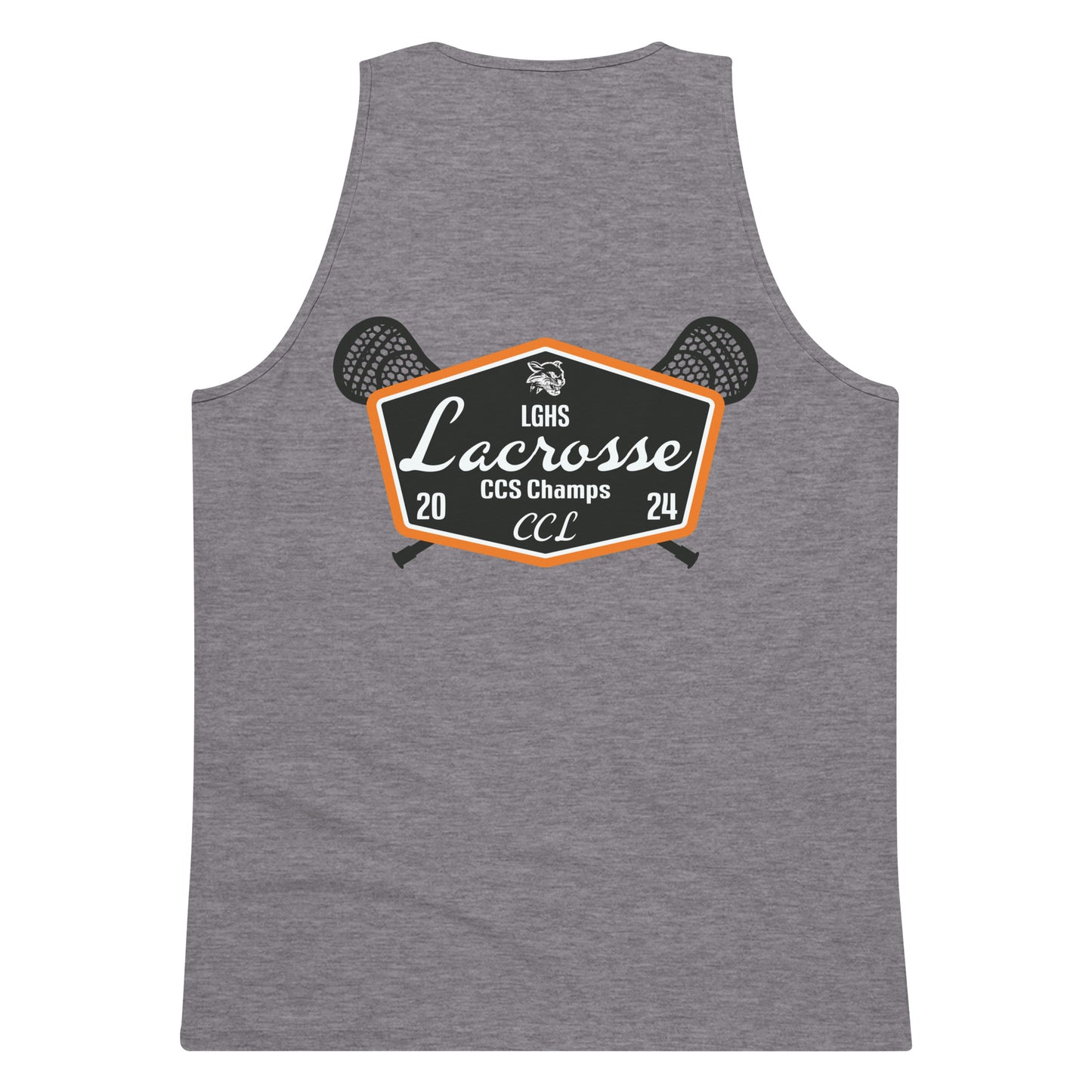 Adult Los Gatos Lacrosse Cotton Heritage Tank