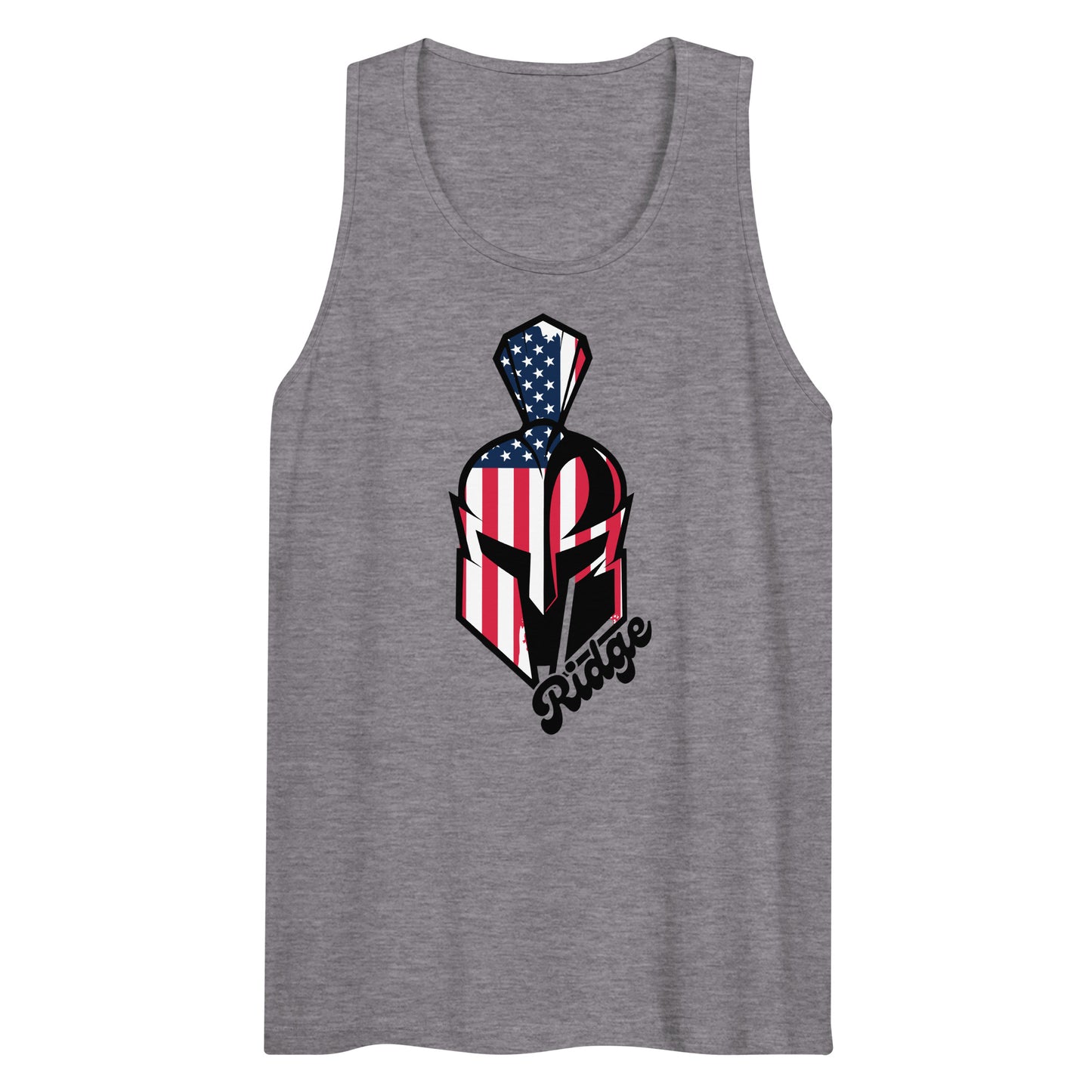 Adult Mountain Ridge Lacrosse Cotton Heritage Tank