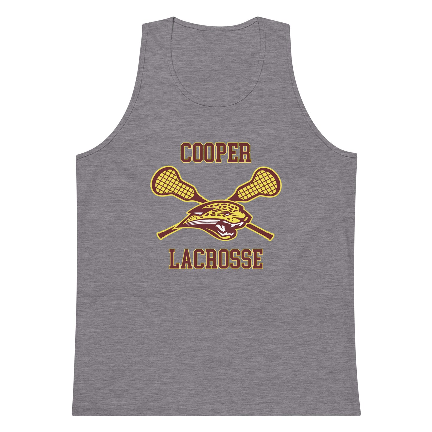 Adult Cooper Lacrosse Cotton Heritage Tank