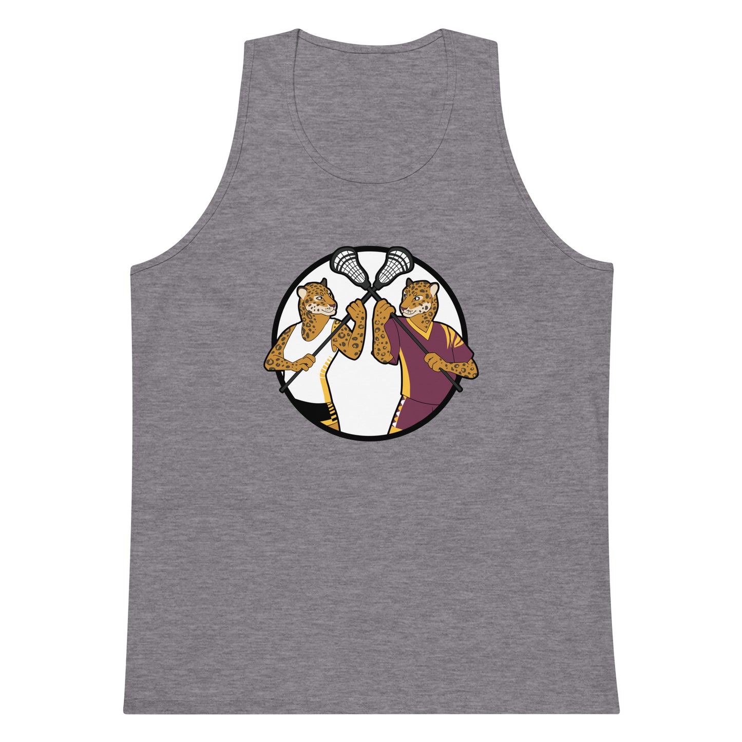 Adult Cooper Lacrosse Cotton Heritage Tank