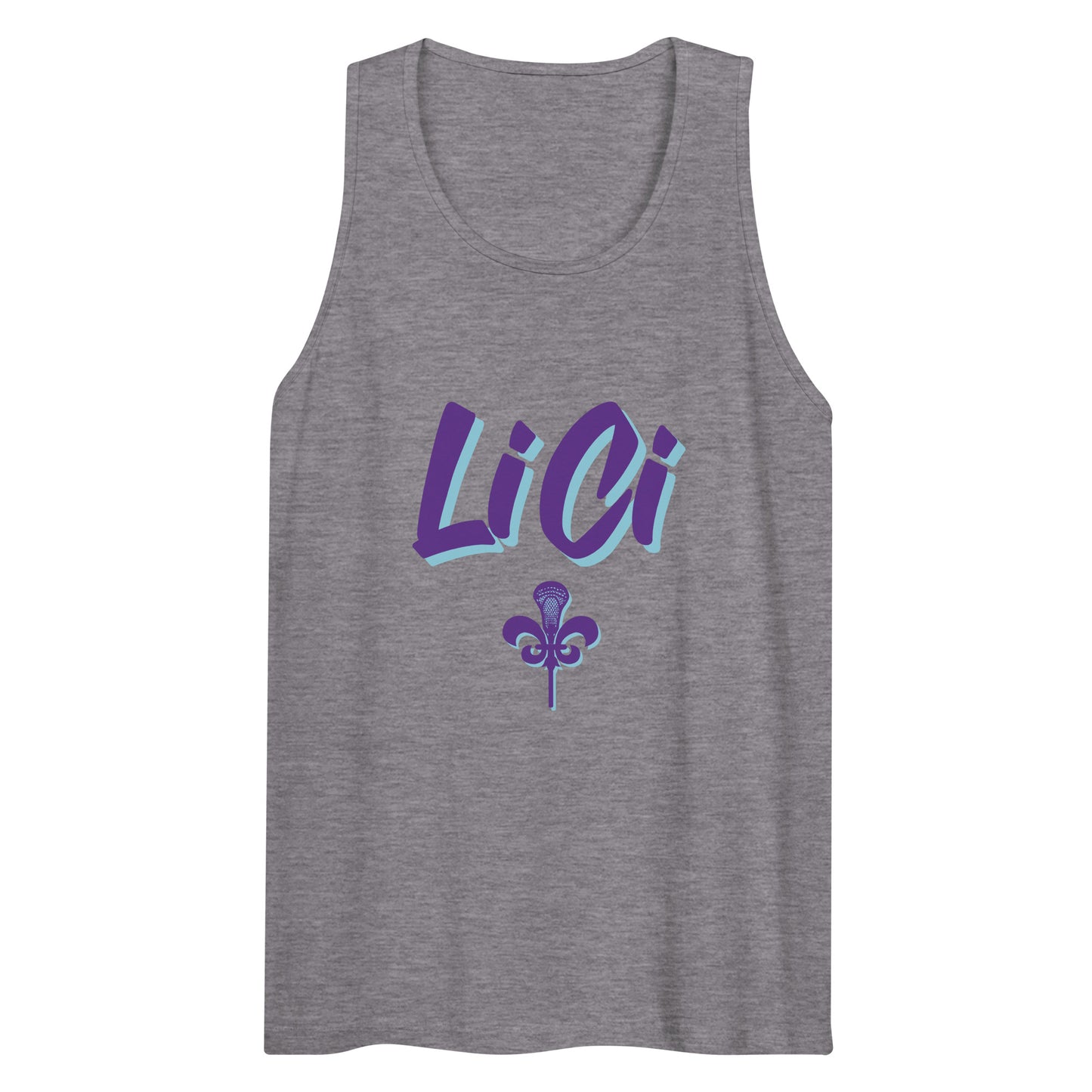 Adult Lilac City Lacrosse Cotton Heritage Tank