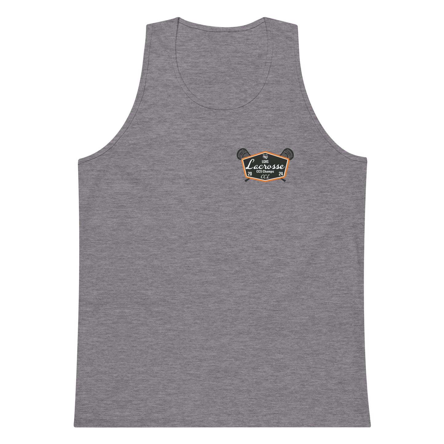 Adult Los Gatos Lacrosse Cotton Heritage Tank