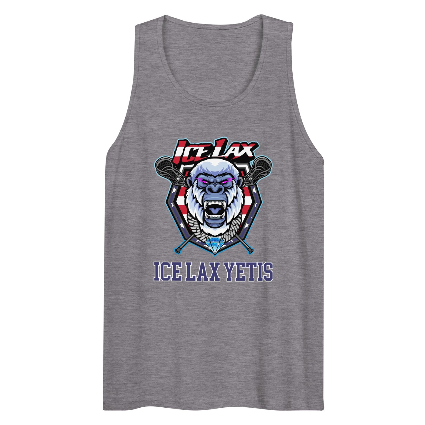 Adult ICE LAX Cotton Heritage Tank