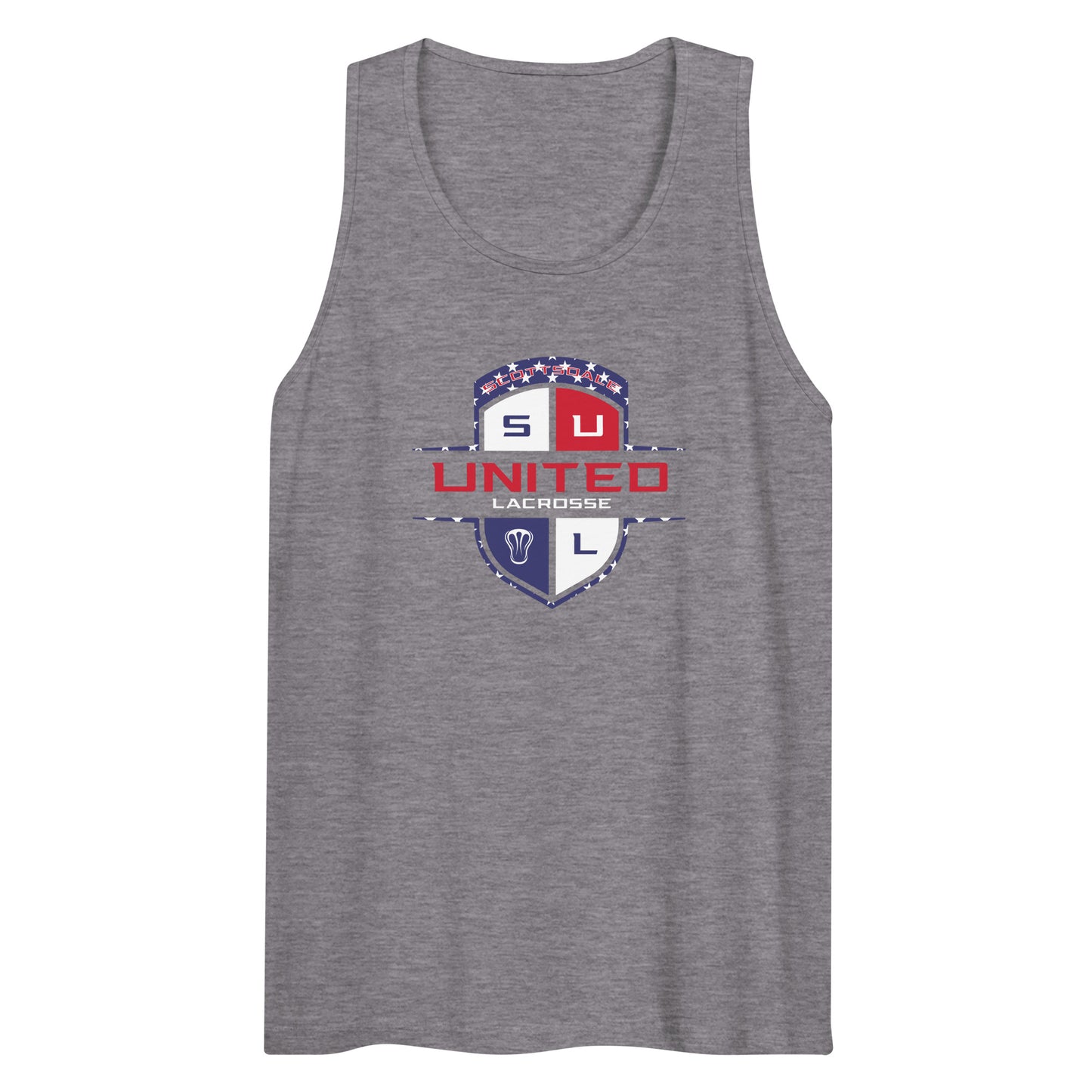 Adult United Lacrosse USA Cotton Heritage Tank