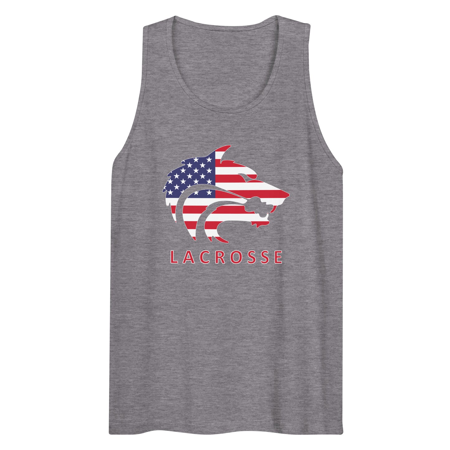 Adult Timberline Lacrosse Cotton Heritage Tank