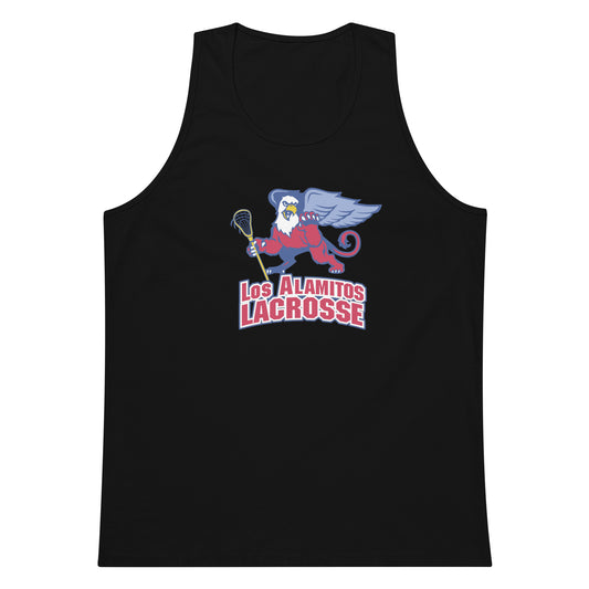 Adult Los Al Lacrosse Corner Cotton Heritage Tank