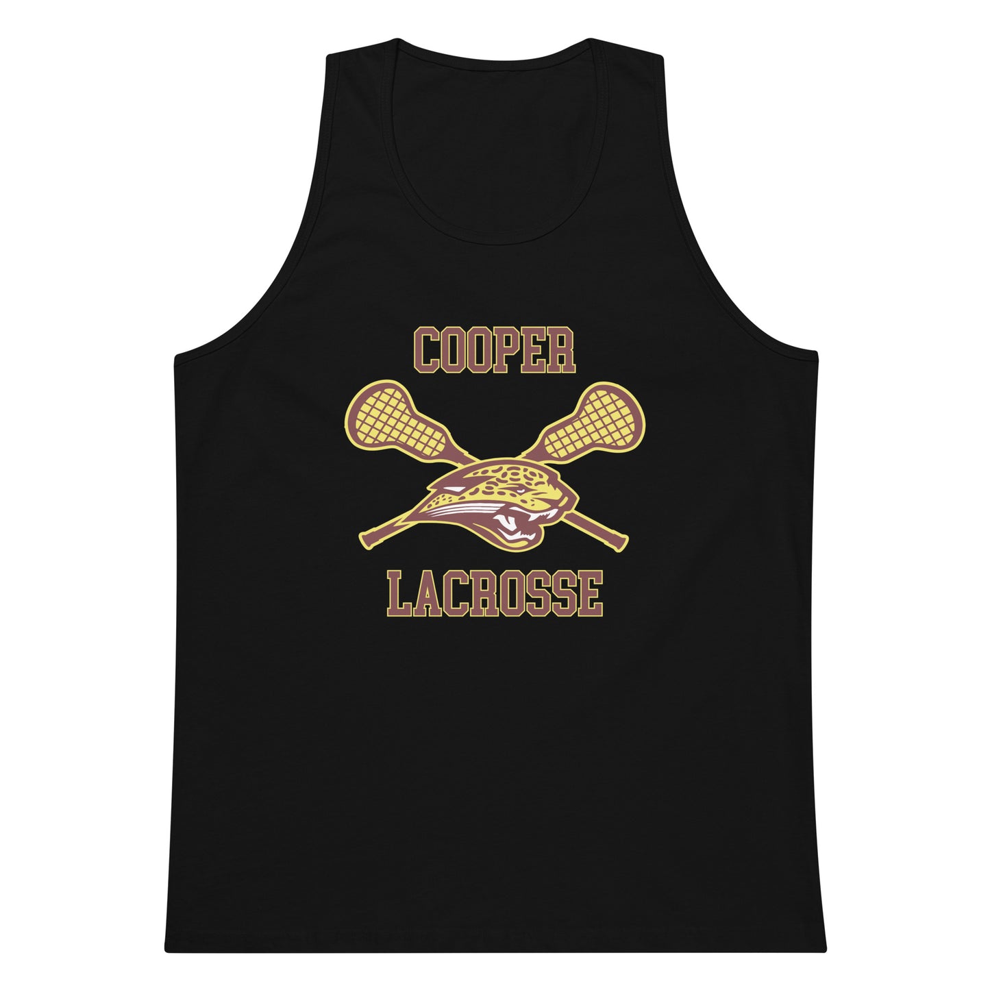 Adult Cooper Lacrosse Cotton Heritage Tank