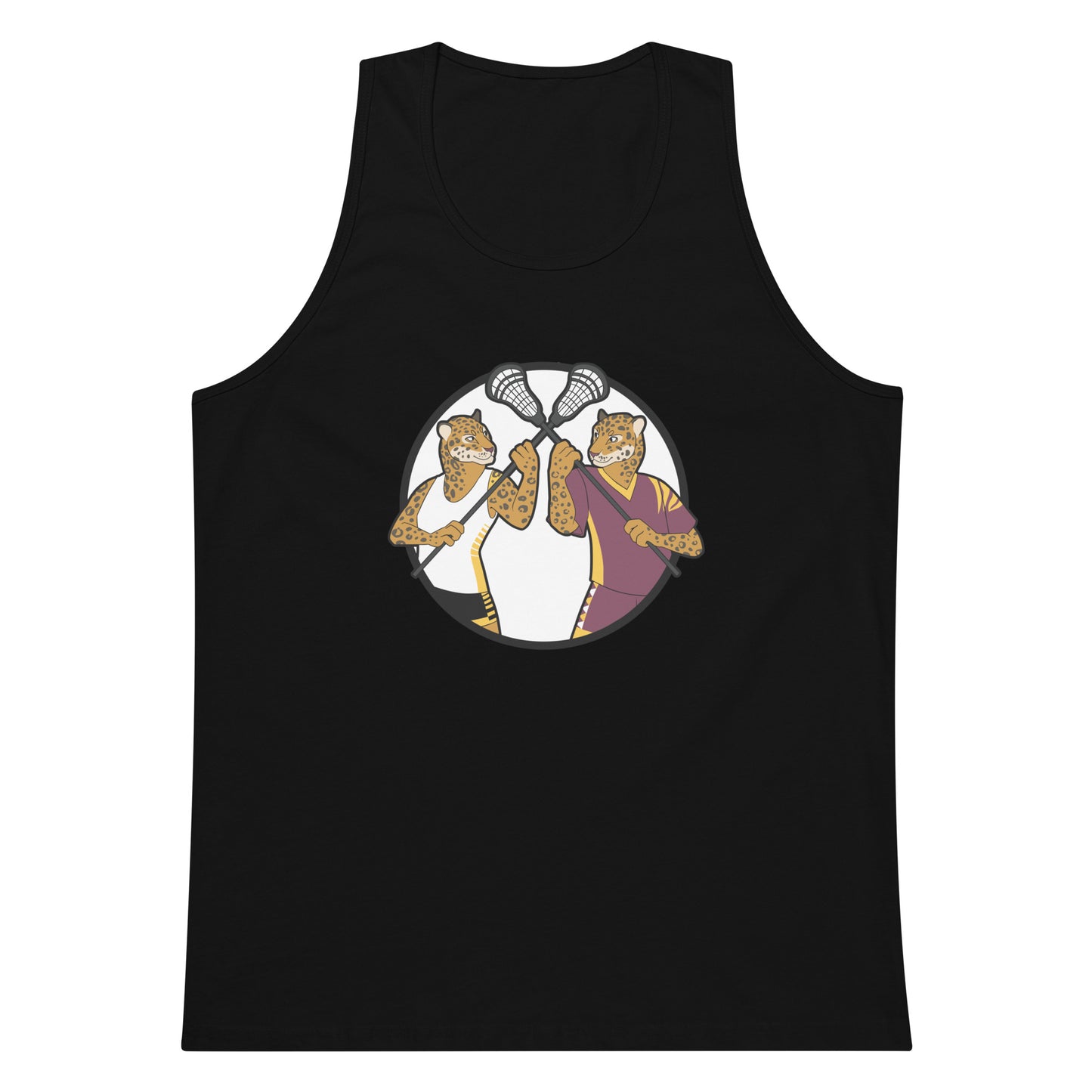 Adult Cooper Lacrosse Cotton Heritage Tank