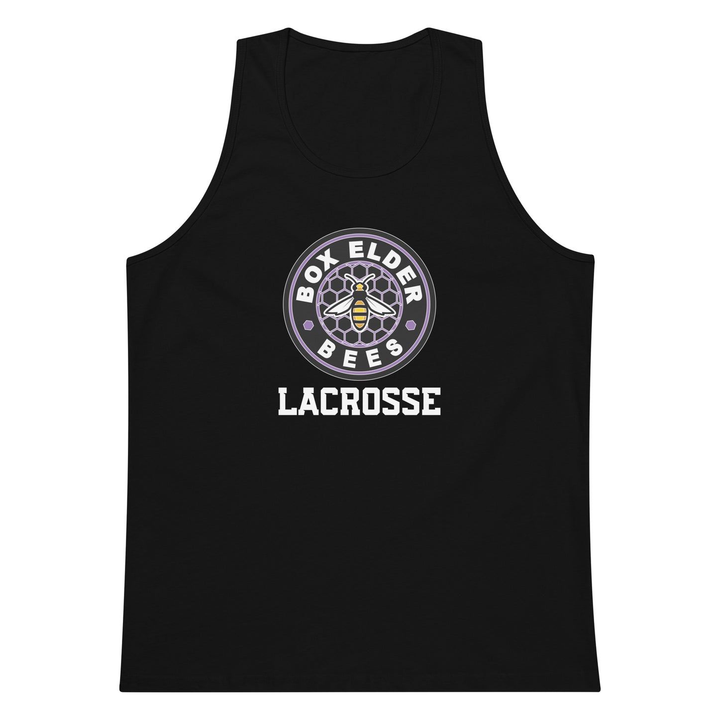 Adult Box Elder Lacrosse Cotton Heritage Tank