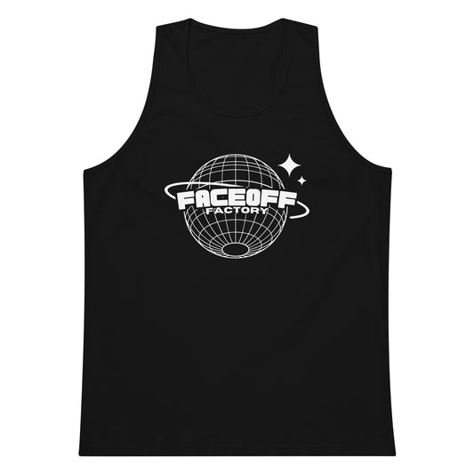 Adult Faceoff Factory  Cotton Heritage Tank