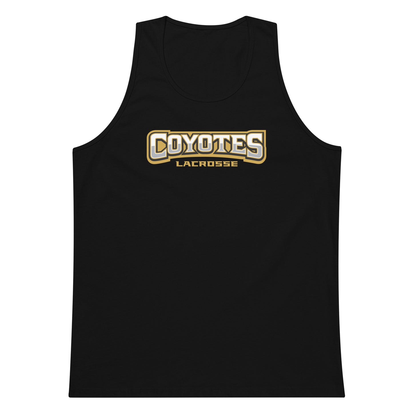 Adult Coyotes Lacrosse Cotton Heritage Tank