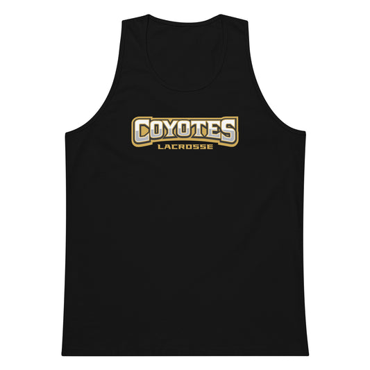 Adult Coyotes Lacrosse Cotton Heritage Tank