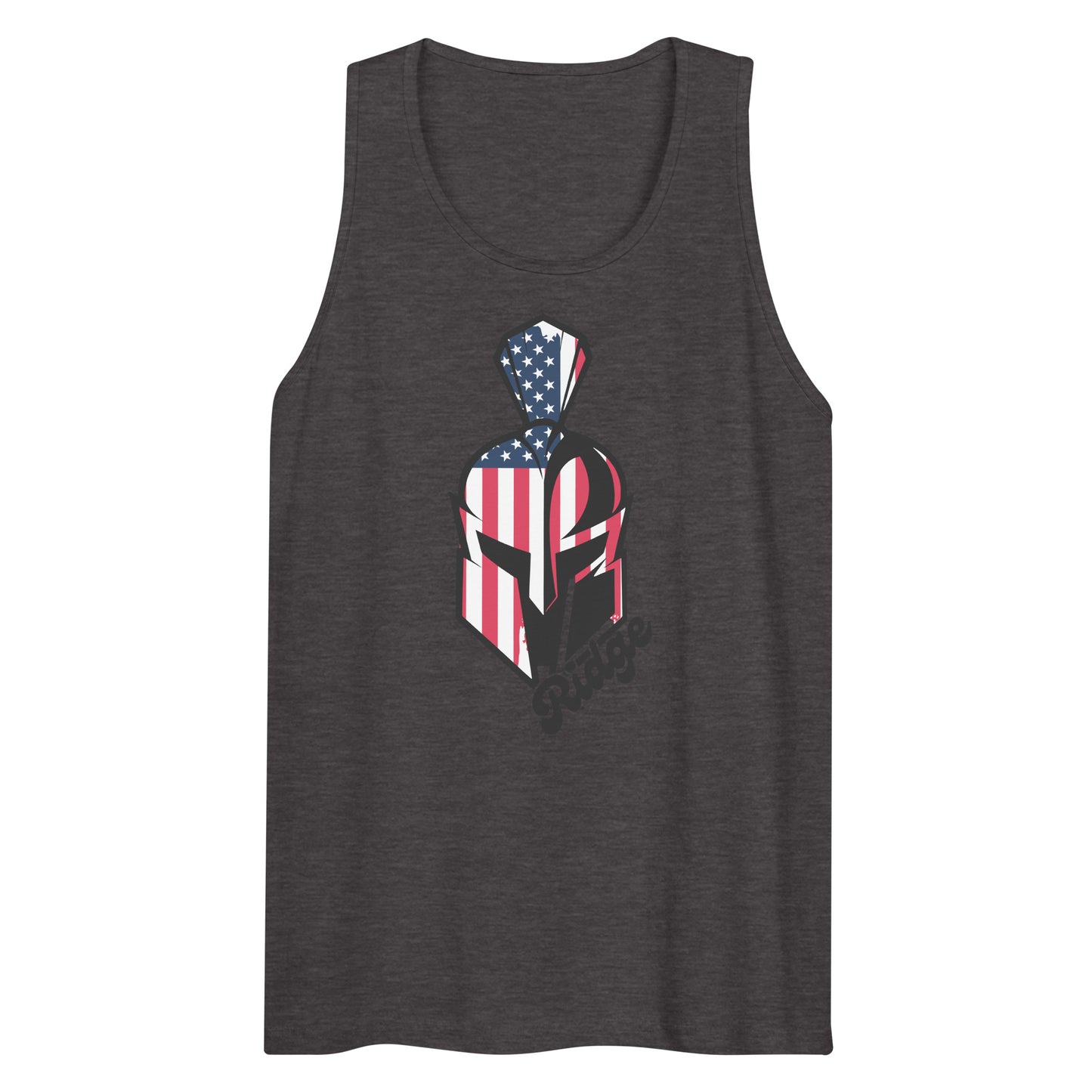 Adult Mountain Ridge Lacrosse Cotton Heritage Tank