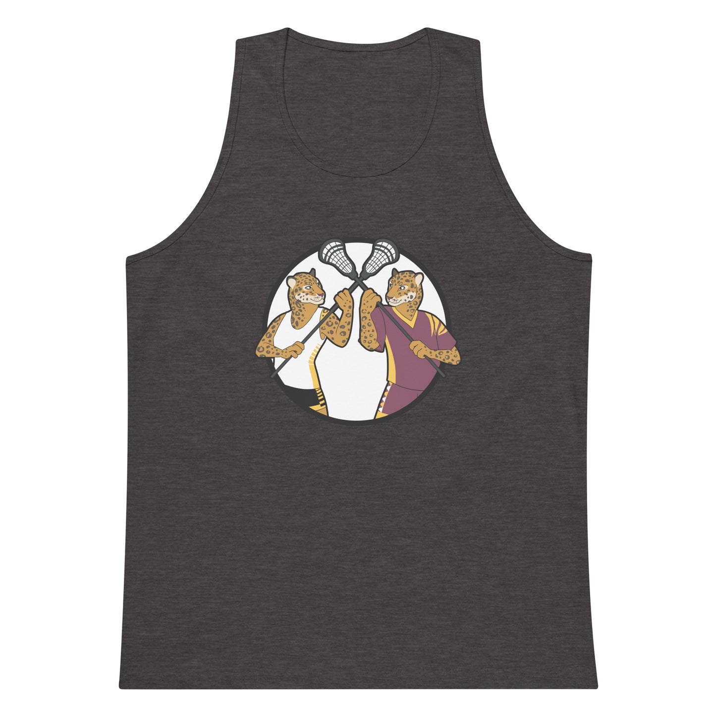 Adult Cooper Lacrosse Cotton Heritage Tank