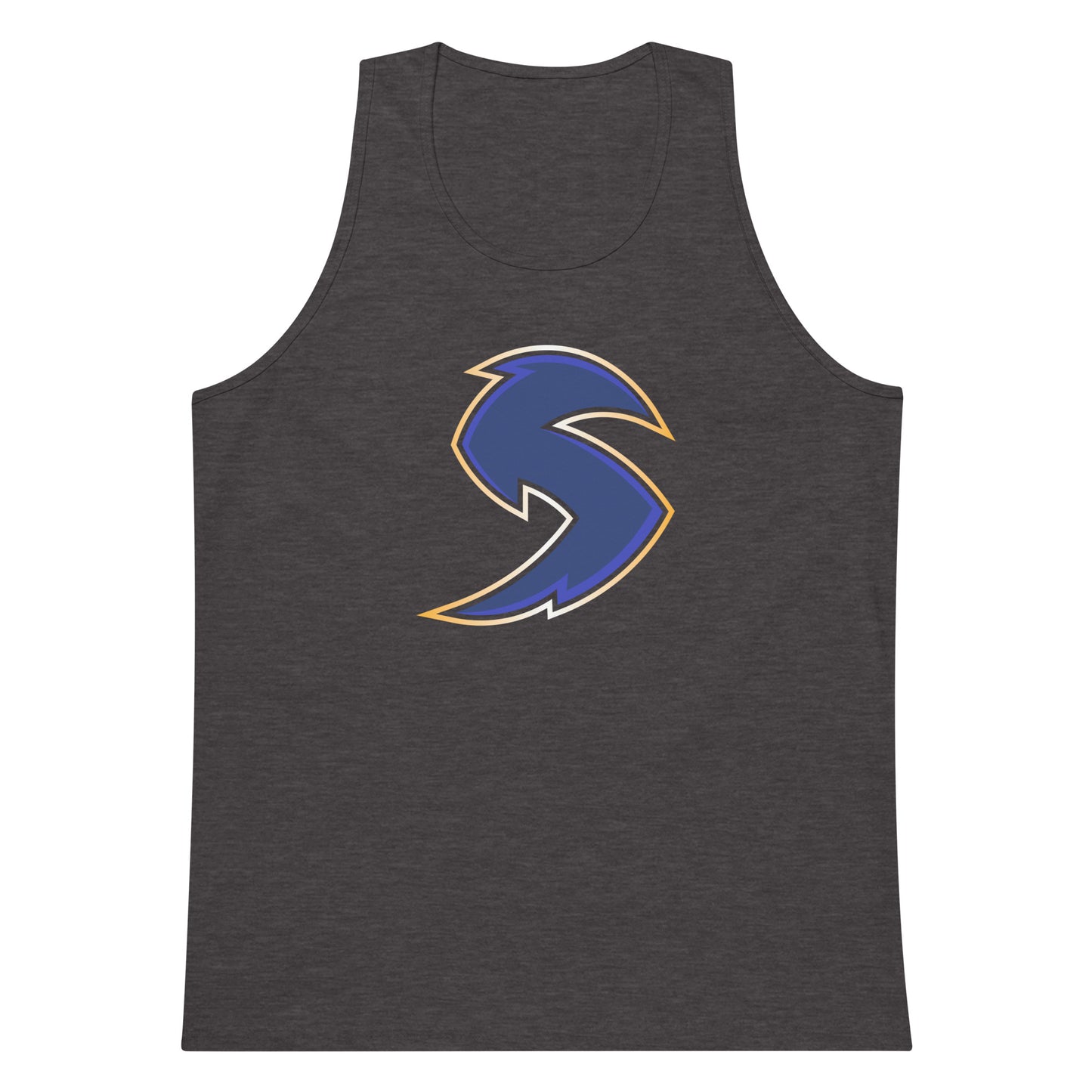 Adult Salt Lake Storm Lacrosse Cotton Heritage Tank