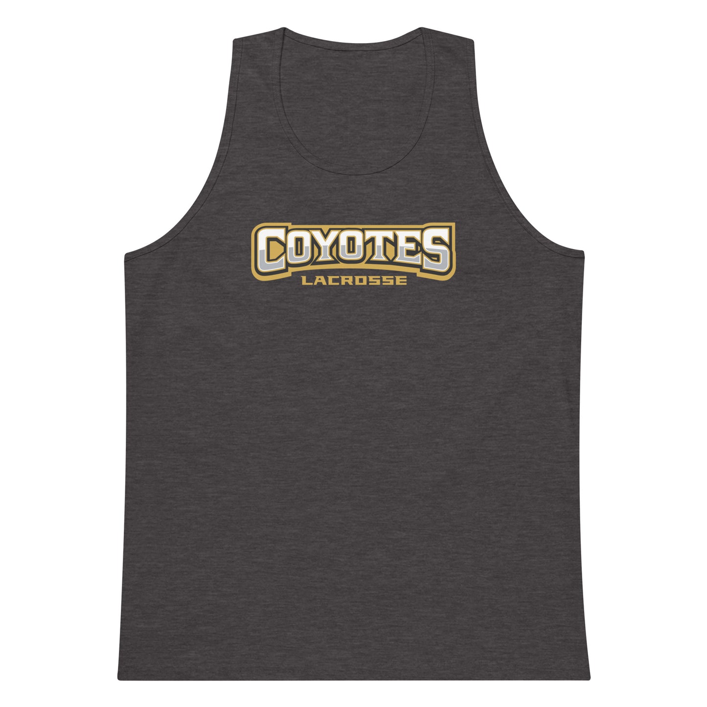 Adult Coyotes Lacrosse Cotton Heritage Tank
