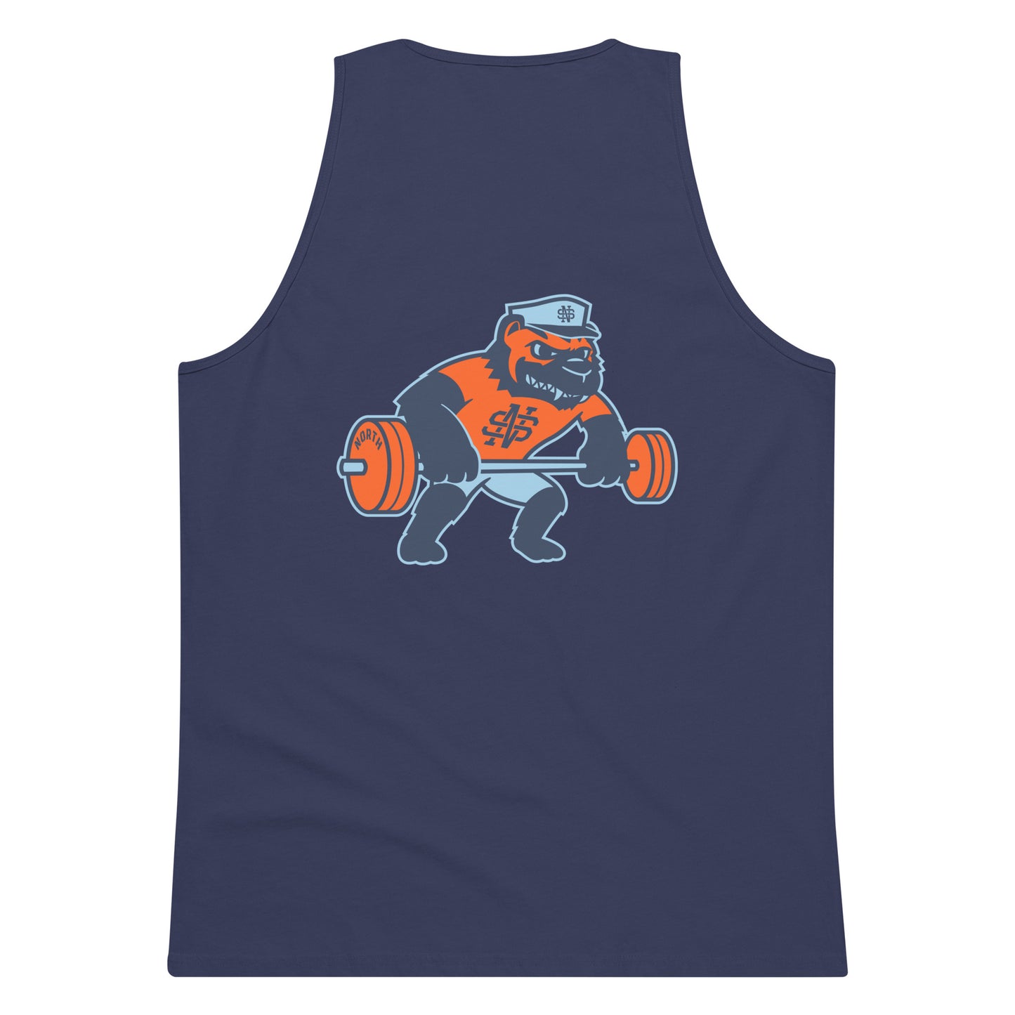 Adult North Stafford Lacrosse Cotton Heritage Tank