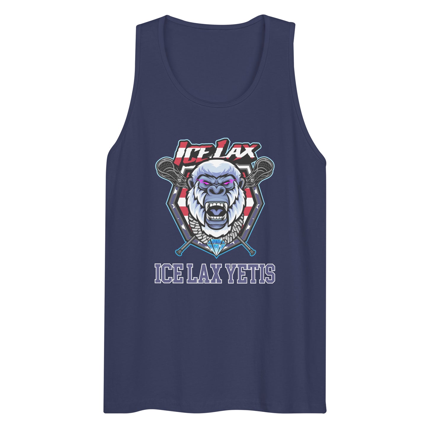 Adult ICE LAX Cotton Heritage Tank