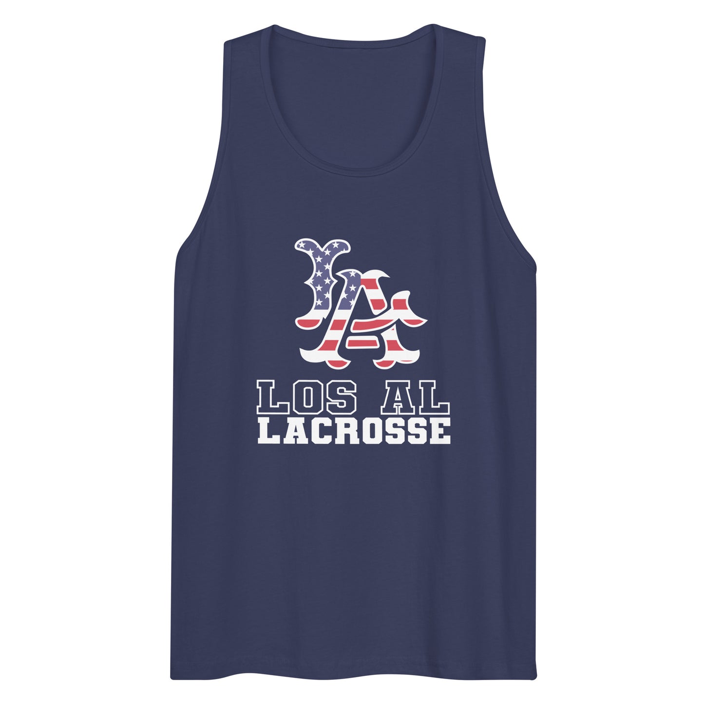Adult Los Al Lacrosse Cotton Heritage Tank