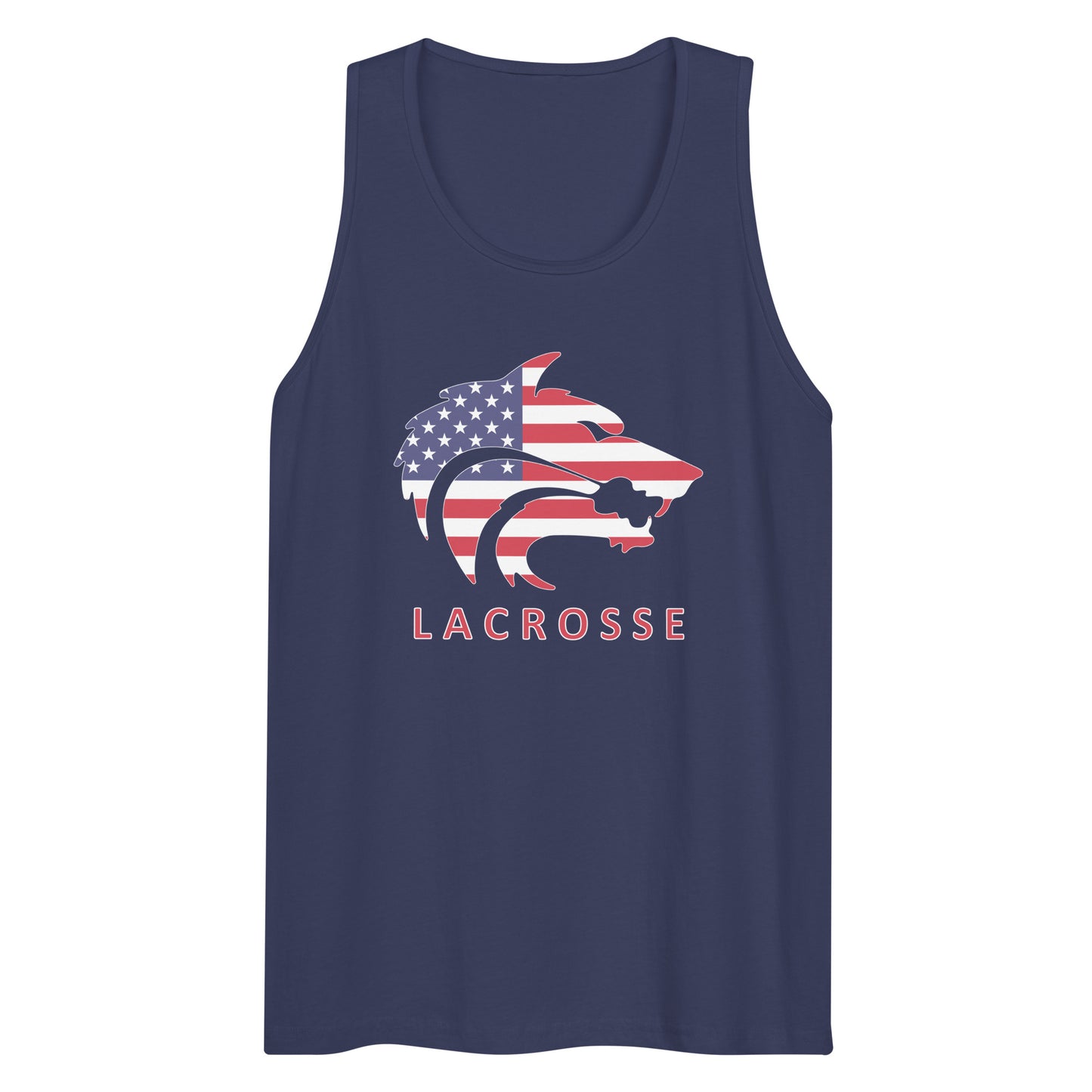 Adult Timberline Lacrosse Cotton Heritage Tank