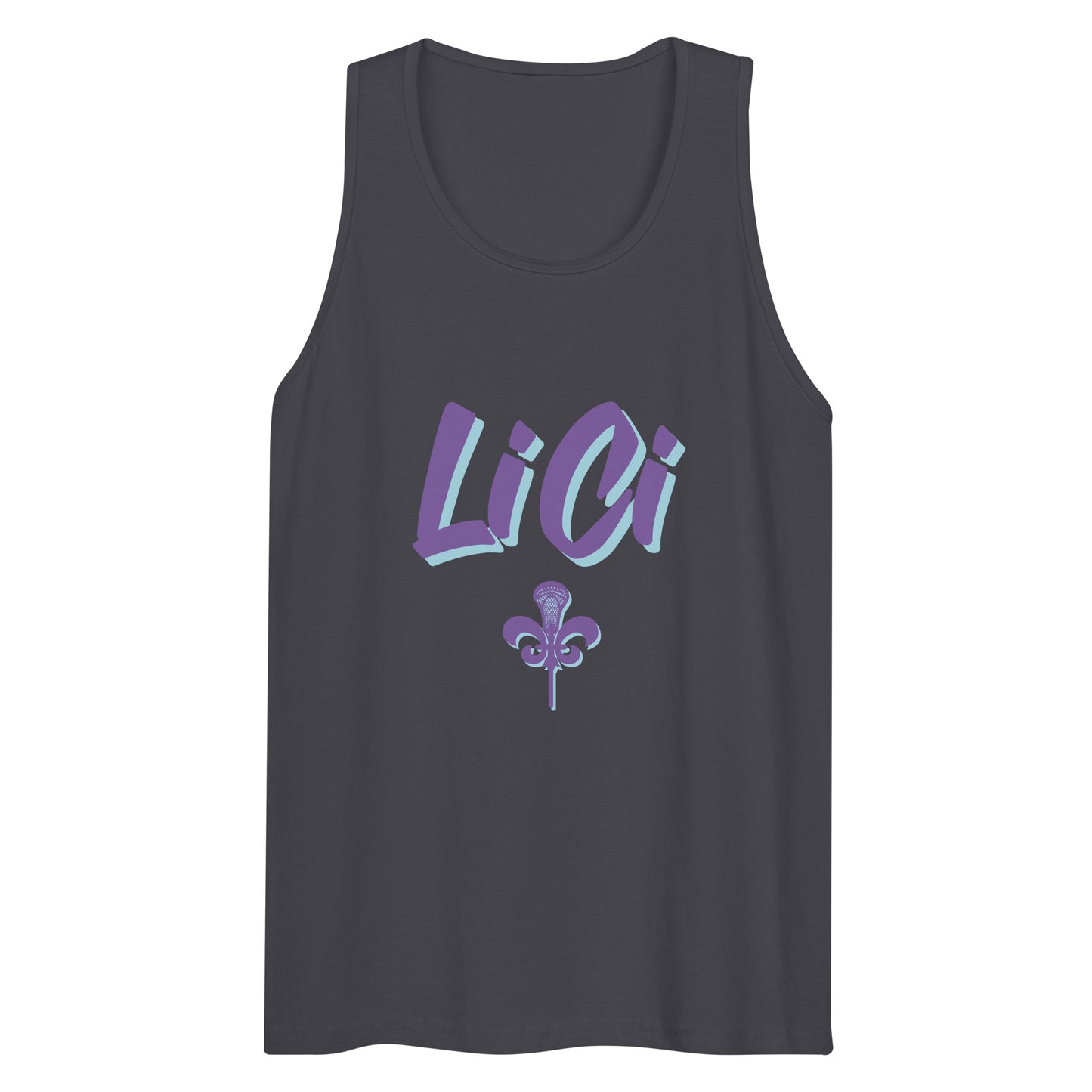 Adult Lilac City Lacrosse Cotton Heritage Tank