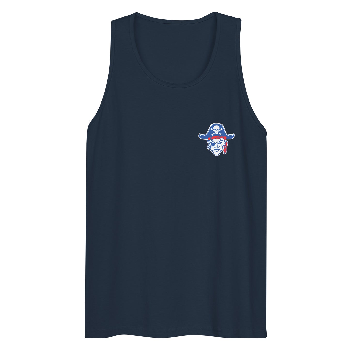 Adult Fairport Football and Cheer Cotton Heritage Tank