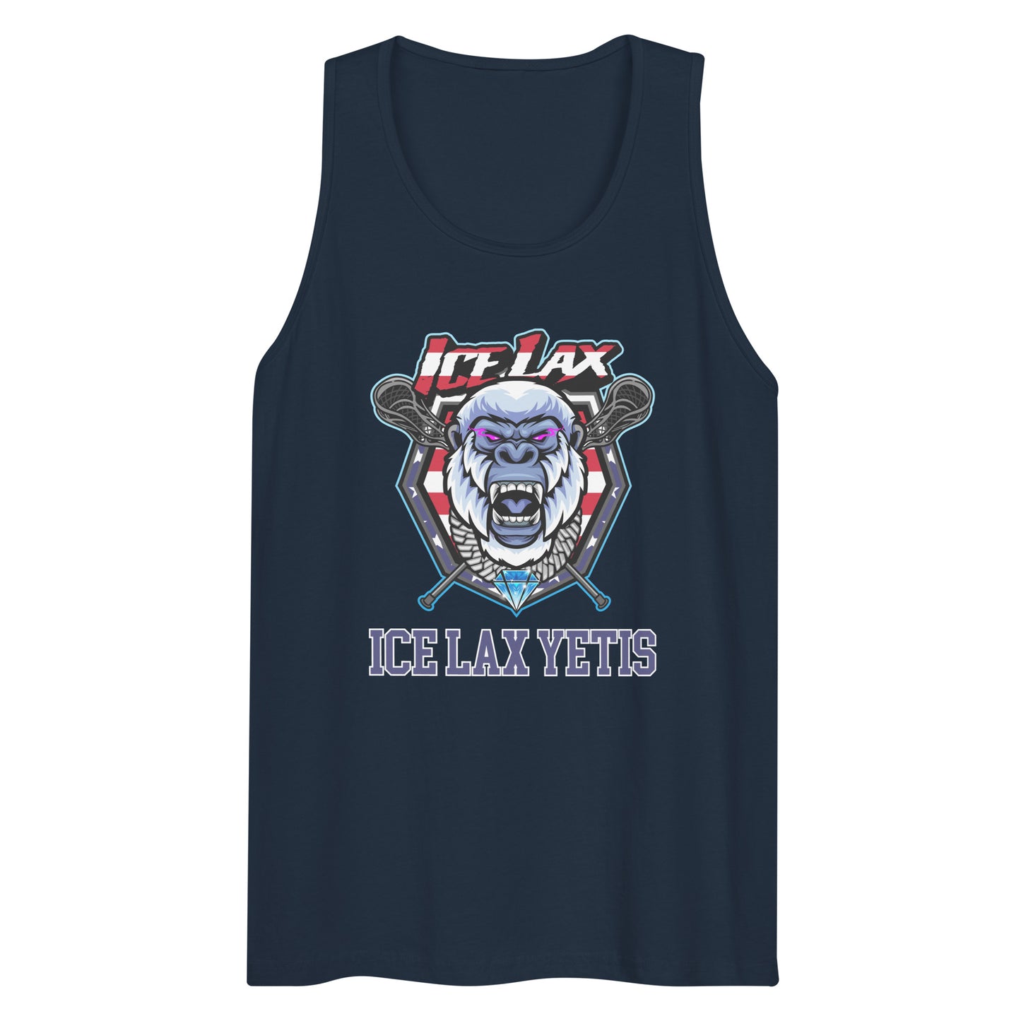 Adult ICE LAX Cotton Heritage Tank