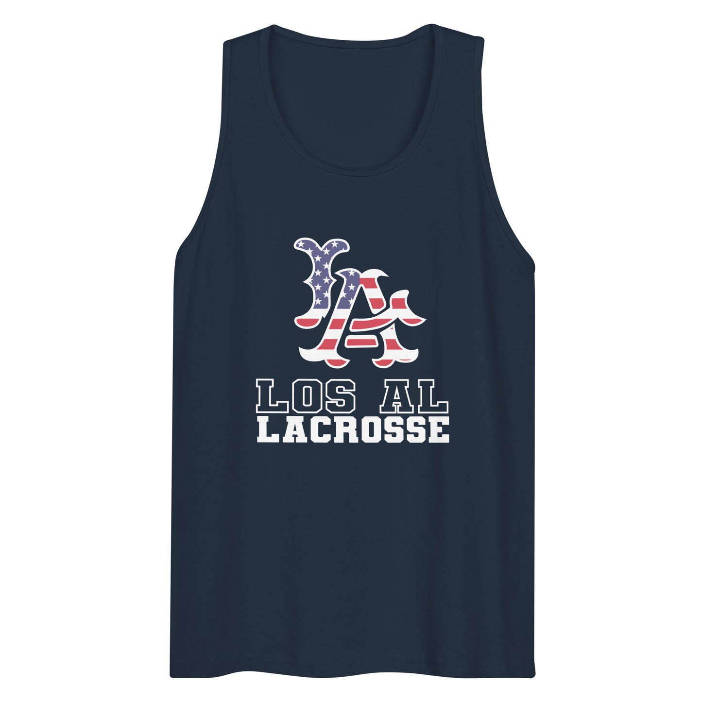 Adult Los Al Lacrosse Cotton Heritage Tank
